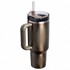 STANLEY Termo šalica Quencher H2.0 Fluted 1,18 L, GunMetal Shine