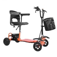 VEVOR Skuter za mobilnost BLHZ400-01A, narančasti