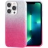 Šljokice za Apple iPhone 13 Pro, srebrne/ružičaste boje