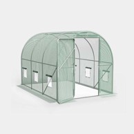 VONHAUS Staklenik s PE pokrovom 2502067, 200 × 200 × 300 cm