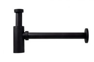 SINK SOLUTION Sifon za umivaonik, crni