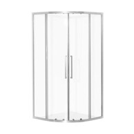 STIL Tuš kabina S131 5 mm 90x90X195 cm polukružna
