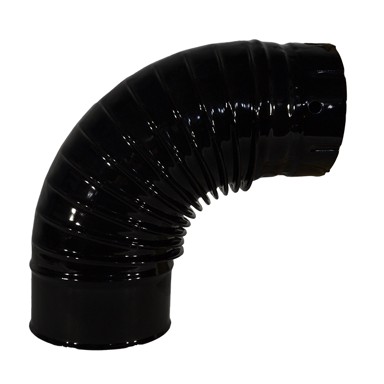 COLOR Dimovodno koljeno fi 120 CRNO