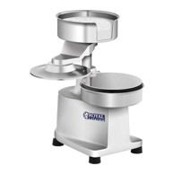ROYAL CATERING Ručna preša za hamburgere 15 cm s 500 papirnatih diskova, srebrno