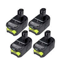 RYOBI Li-ion baterija 18 V, 6.0 Ah, set 4 kom