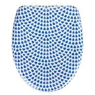 WENKO WC daska s automatskim zatvaranjem 37,5 x 41,5 cm Sevilla