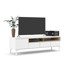 TVILUM Bijela TV komoda 156x48x48 cm Roomers 