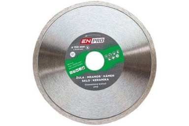 ENPRO Dijamantna ploča puna Ø150 x 1,4 x 22,3 mm, srebrna