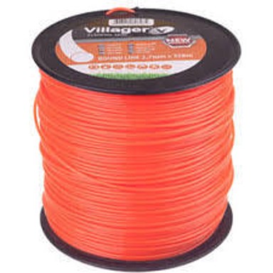 VILLAGER Najlonska okrugla nit za trimer, 3,0 mm, 279 m, u roli
