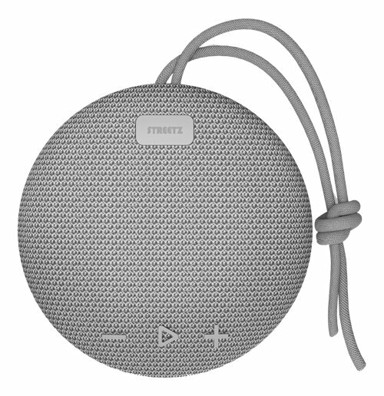 STREETZ Bluetooth zvučnik CM764, IPX7, mikrofon, sivi