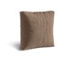 MICADONI Svjetlo smeđi baršunast jastuk za modularnu sofu Martina, 4x40x40 cm