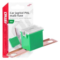 AMIO Auto osigurač JapVAL PAL muški 62mm 40A, 1 kom