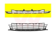 VAN WEZEL Maska branika Peugeot 207 -09 Sport, crna, prednja gornja