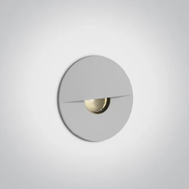 ONE LIGHT Ugradbena svjetiljka led/1w/3000k/50lm/36°/350ma ip65 bijela dm68070/w/w