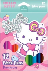 Flomasteri, Hello Kitty Pink, 12 kom