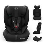 KINDERKRAFT Autosjedalica Comfort Up 2 Plus i-Size, 9-36 kg, 76-150 cm, bez Isofixa, crna