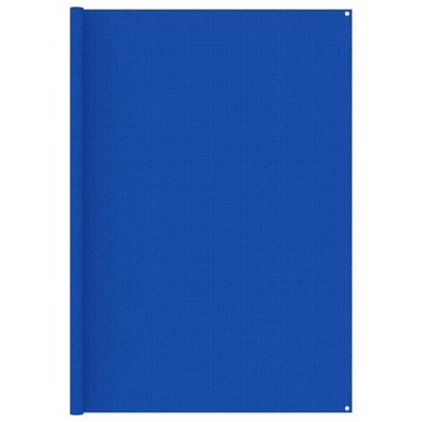 Tepih za šator HDPE 250 × 250 cm, plavi