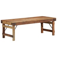 Stolić za kavu, 110 x 55 x 40 cm, masivno obnovljeno drvo