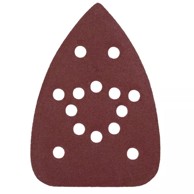 DEDRA Brusni papir, trokutasti, 5x 140×140×93 mm, P40