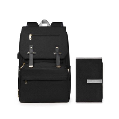 DOLLCINI Ruksak za presvlačenje, USB priključak, vodootporan, najlon