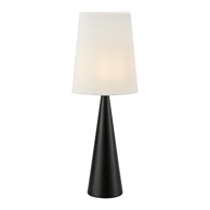 MARKSLÖJD Crno-bijela stolna lampa (visina 64 cm) Conus 