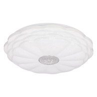 CANDELLUX LIGHTING Bijela LED stropna svjetiljka 38x38 cm Victus