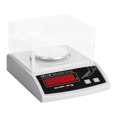 STEINBERG vaga laboratorijska precizna sa staklenim poklopcem i LED zaslonom, 200 g / 0,001 g