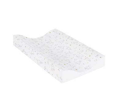 CEBA BABY Mekana profilirana podloga za prematanje COSY, 48x70, Dream, bijela