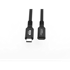 MICROCONNECT USB3. USB kabel USB 3.2 gen 2 x 2 0,15 m USB C, crno