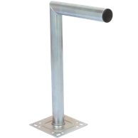 FALCOM Nosač za antenu zidni 45cm, pocinčani, oblik L, proširene rupe - NL45