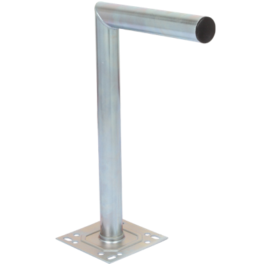 FALCOM Nosač za antenu zidni 45cm, pocinčani, oblik L, proširene rupe - NL45