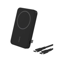 BELKIN BoostCharge Pro Powerbank magn. Qi2 15W 5. 000 mAh, crni, BPD006BTBK