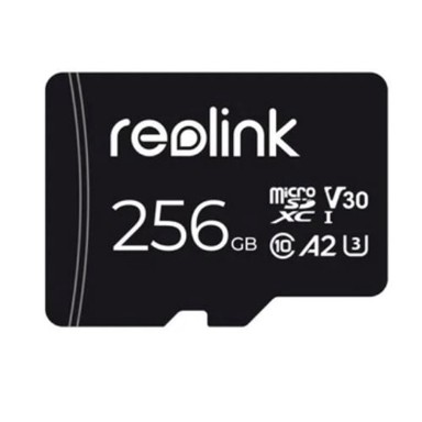 REOLINK Mikro SD kartica 256GB, za Reolink nadzorne kamere, lokalna pohrana, otpornost na uvjete i udarce