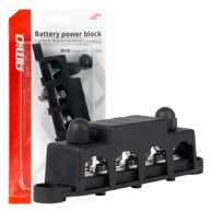 AMIO Distribucijski blok za uzemljenje, 4 M10 ulaza, 12-48V, 250A