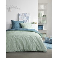 STIL Posteljina Renforce 200x200 cm, plavo-zelena