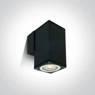 Zidna svjetiljka, 1xGU10, MR16, 10W, 230V, IP54, DM67426B/B, crna