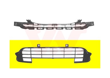 VAN WEZEL Maska branika Citroen C3 02-09, prednja, 05-, donja, 0927590