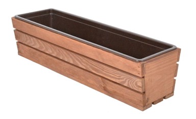ROJAPLAST Vrtno korito Modern, smeđe, 61 cm