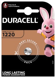 DURACELL Litijska baterija DL1220/CR1220, 1 kom