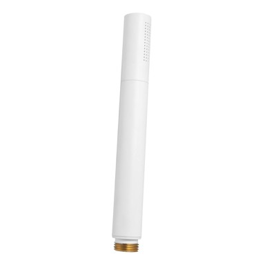 SAPHO Bijela mjedena ručka za tuš ø 2 cm