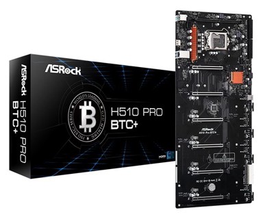 ASROCK Matična ploča H510 Pro BTC+, Intel LGA1200