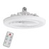 HOME & MARKER Stropni ventilator GLOFNACC s LED rasvjetom