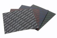 IN karbonska membranska ploča, 2 lista, 110 × 110 mm, 0,45 mm, crvena