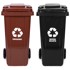 Set kanti za otpad 2x120 l