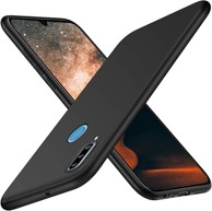 Maskica za Huawei P30 Lite, silikonska, mat, fleksibilna, crna