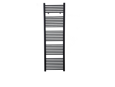 AS Kupaonski radijator, 1850 x 750 mm, 1750 W, crni mat, ravni