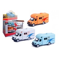 Metalni kamper, Die-cast, pull-back, 1:38