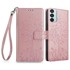 Preklopna maskica za Samsung Galaxy M15 5G, roza