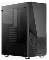 AERCOOL Kućište PGS Zauron FRGB-G-BK-V1, crno