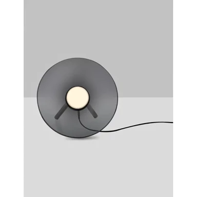 ESTI LED stolna svjetiljka NL9088219, 16 W, IP20, 3000 K, prigušiva, crna/staklo